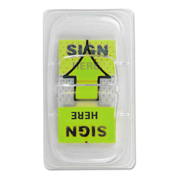Universal® Deluxe Message Arrow Flags, "sign Here", Assorted Colors, 120-pack freeshipping - TVN Wholesale